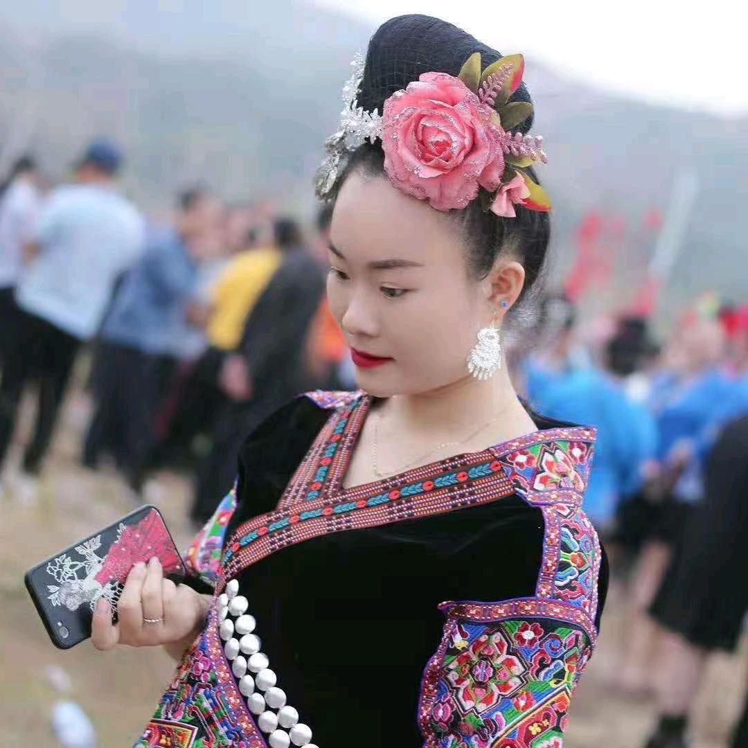 胜美♛苗族手工头花🌸
