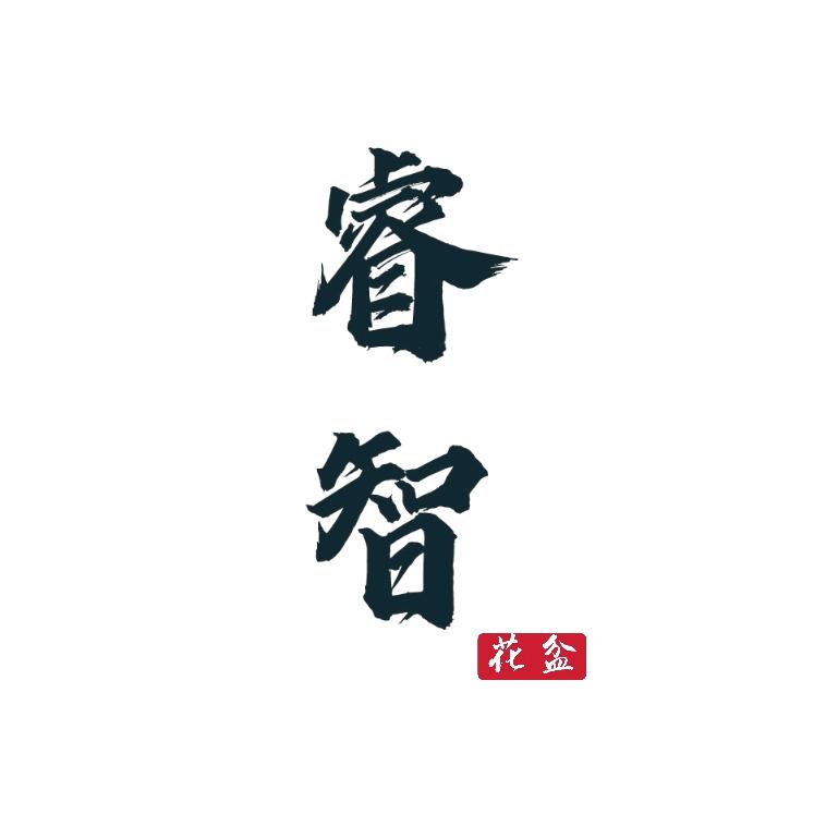 睿智.手工花盆