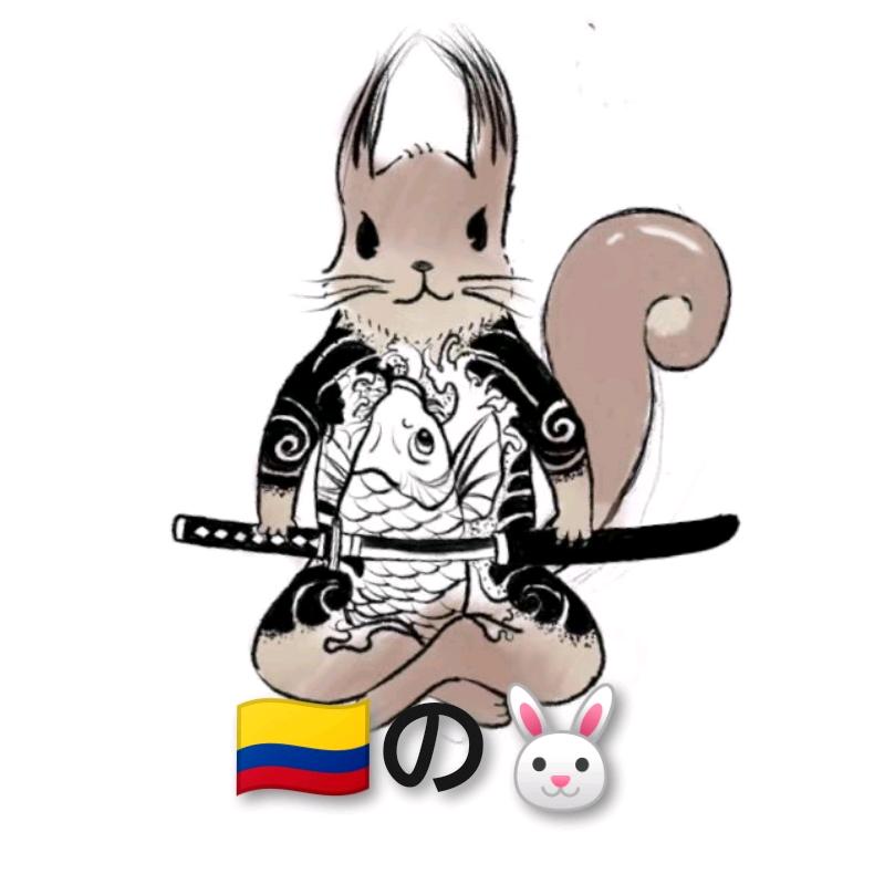哥伦比亚の小兔子（🇨🇴の🐰）