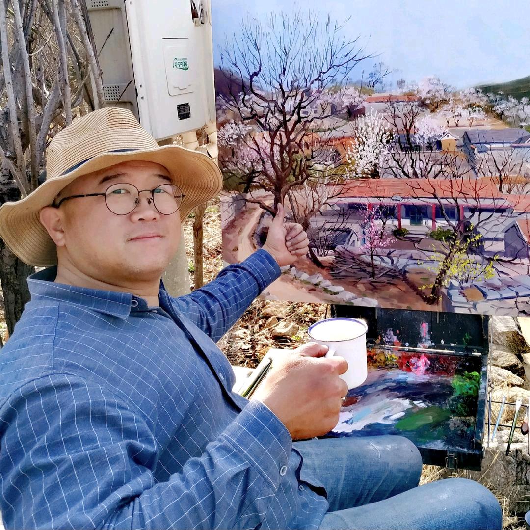 泰山画家老步