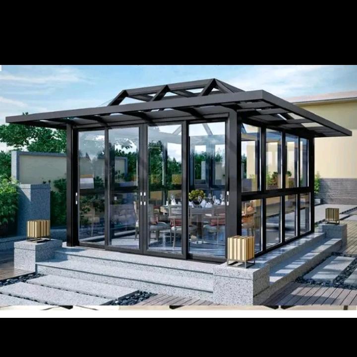 蓝光门窗阳光房