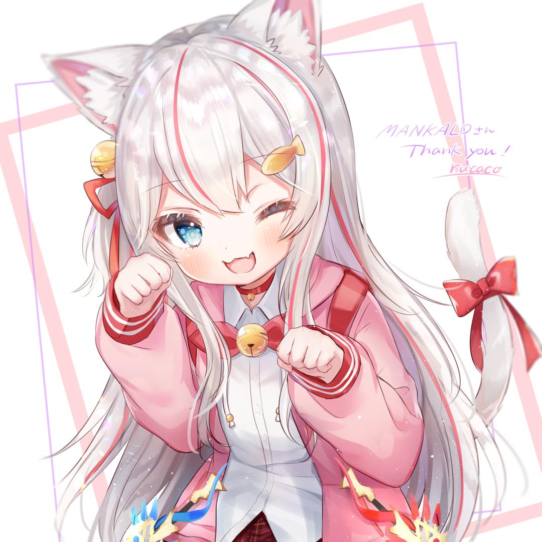 王者猫喝水