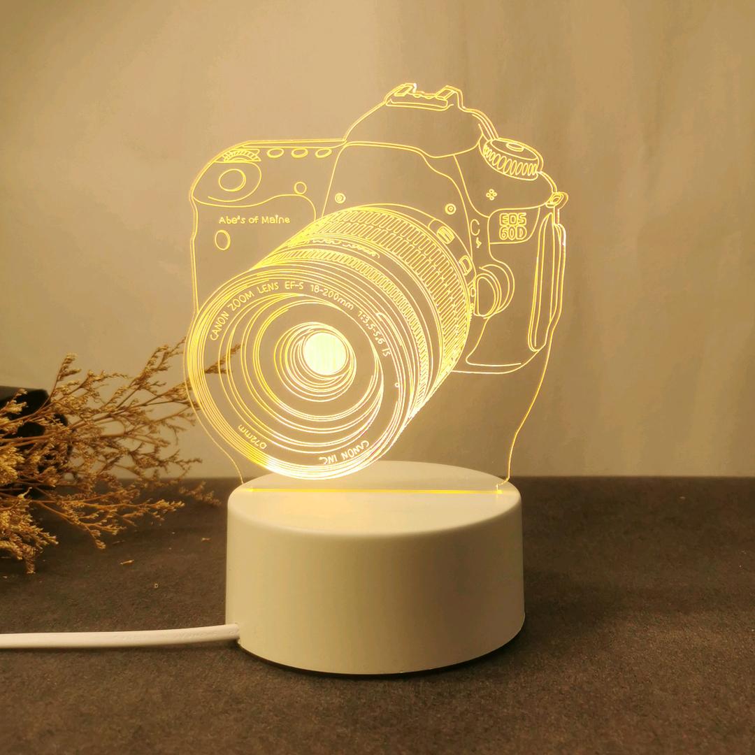 定制礼品3d小夜灯