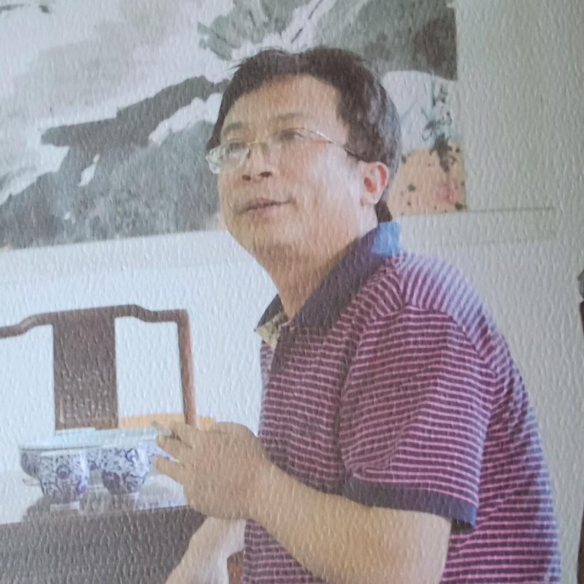 白建军书法
