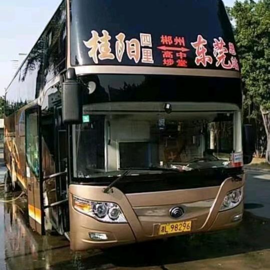 东莞郴州桂阳流峰塘市四里班线大客车