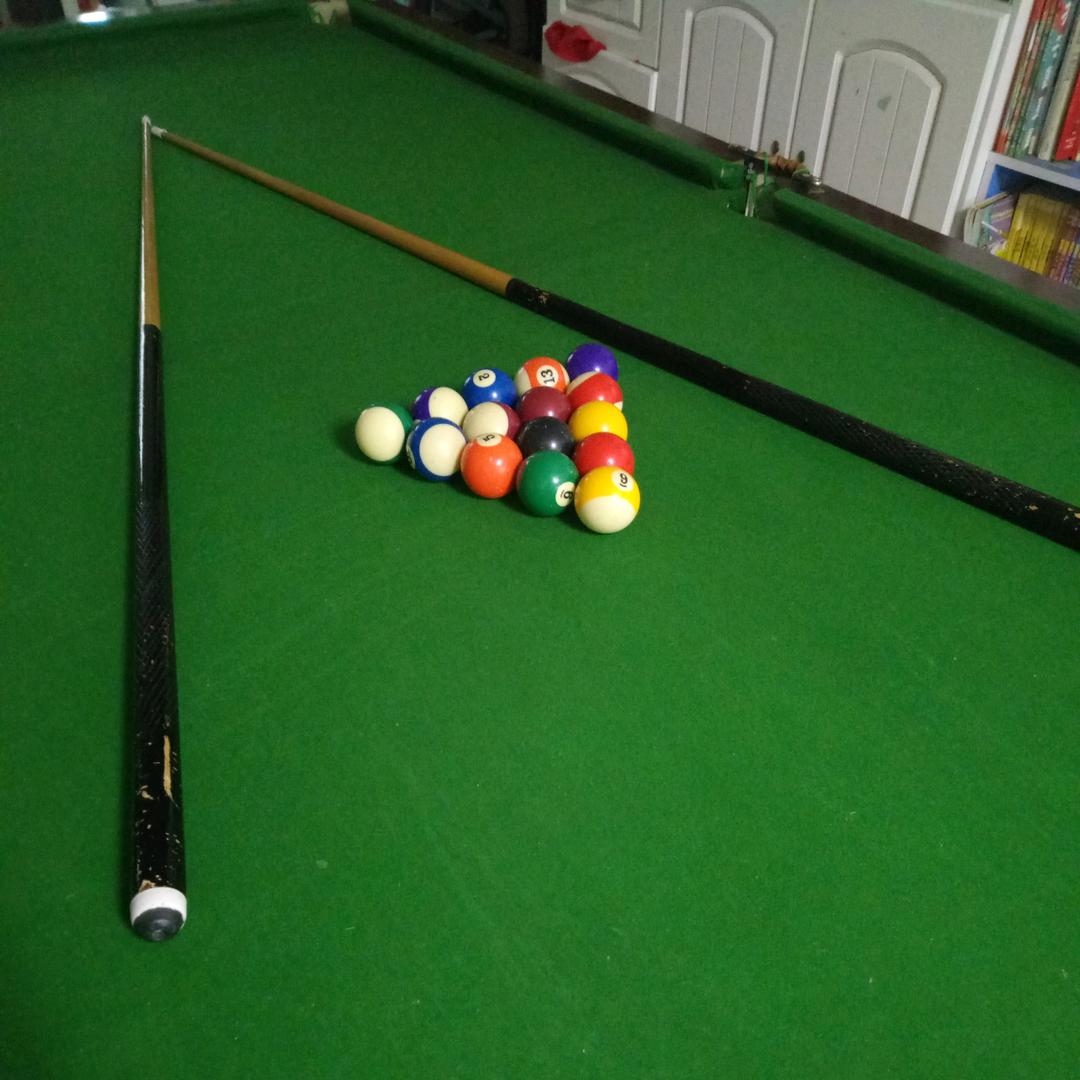 70岁老人的台球生活