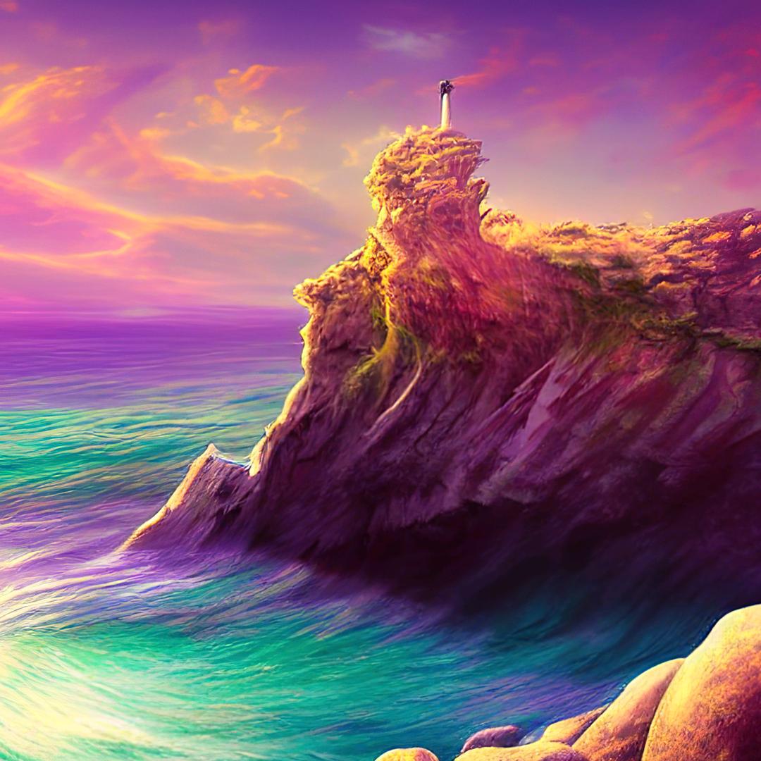 美丽的海景