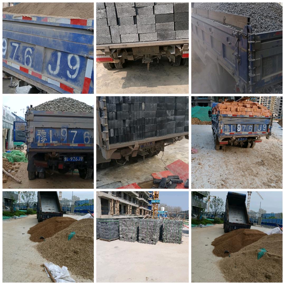 专业出售沙子 石子红蓝砖机械租赁