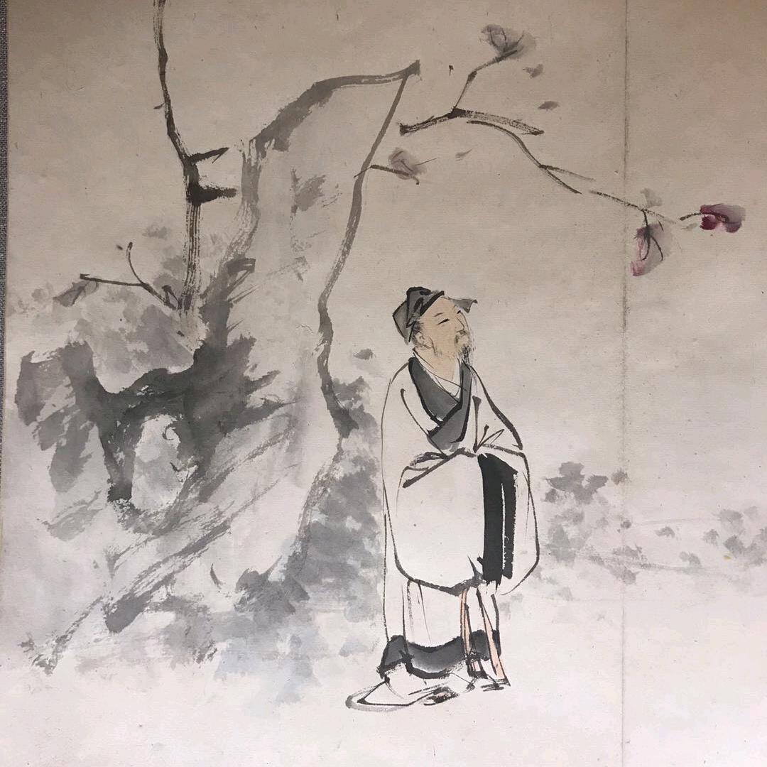 韩湘子国画