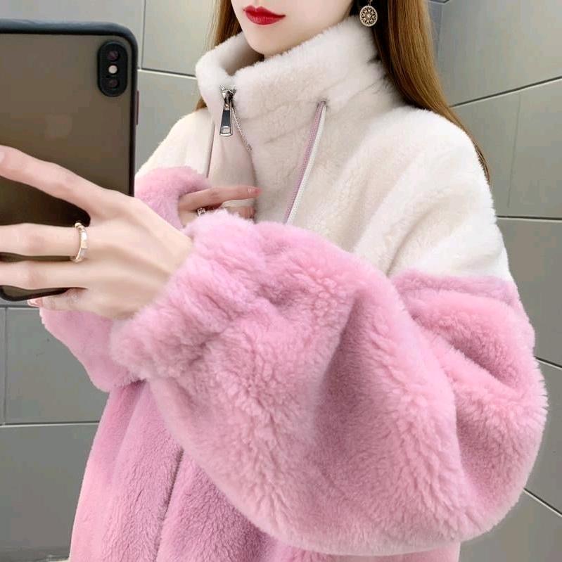 溪施女装衣橱毛绒外套