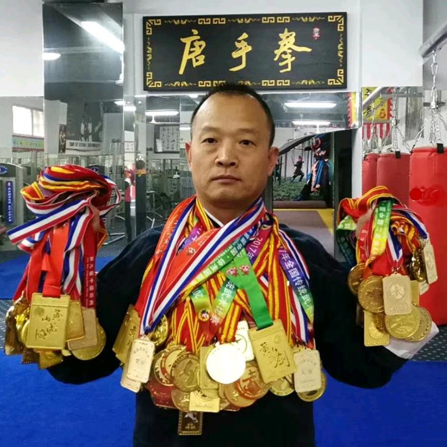 唐手拳传人彭碧波“湖武堂堂主”