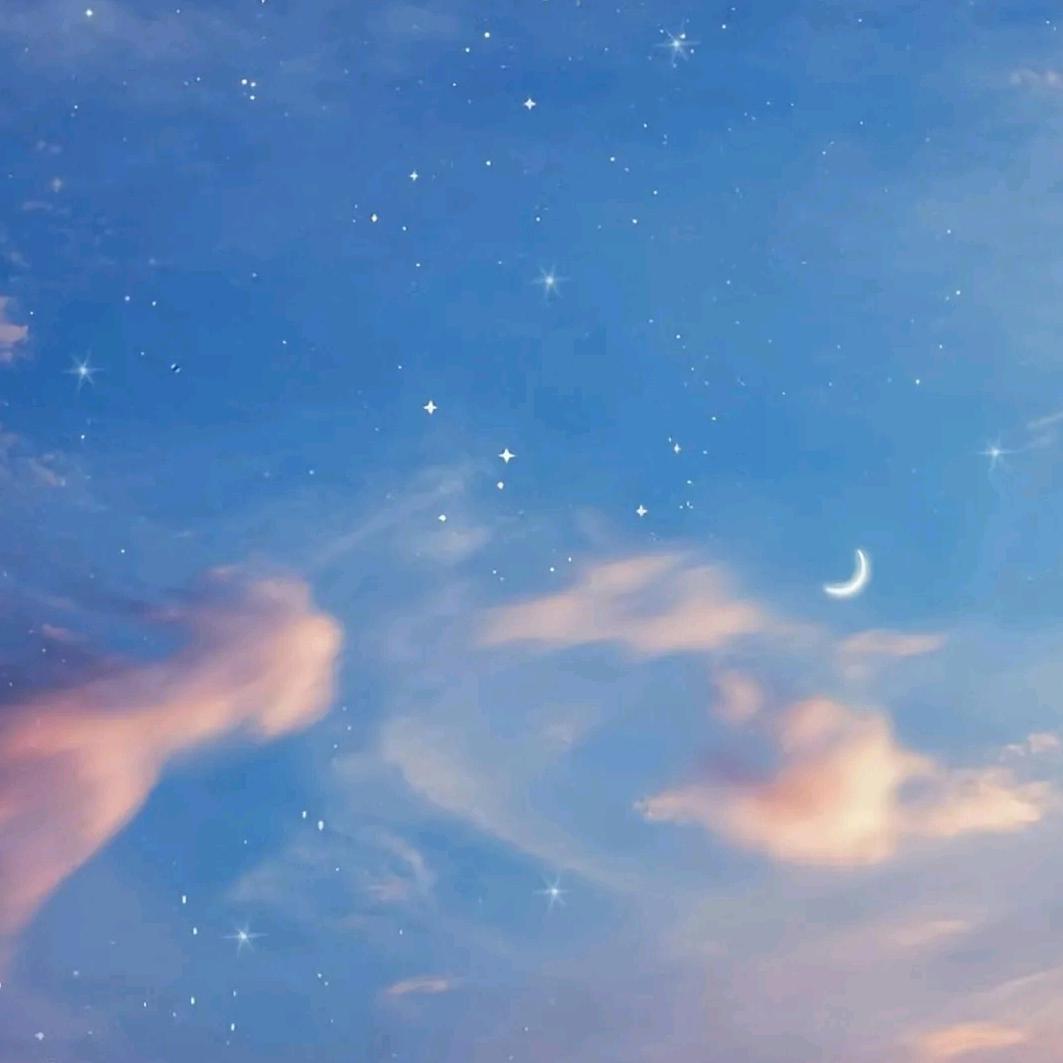 天空是蔚蓝色～