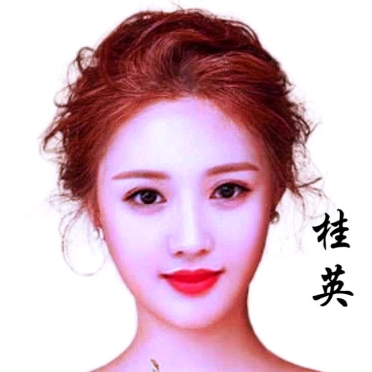 桂英，化妆品营销，服装