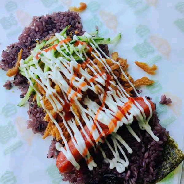 可可紫米饭团，好吃不贵，经济实惠