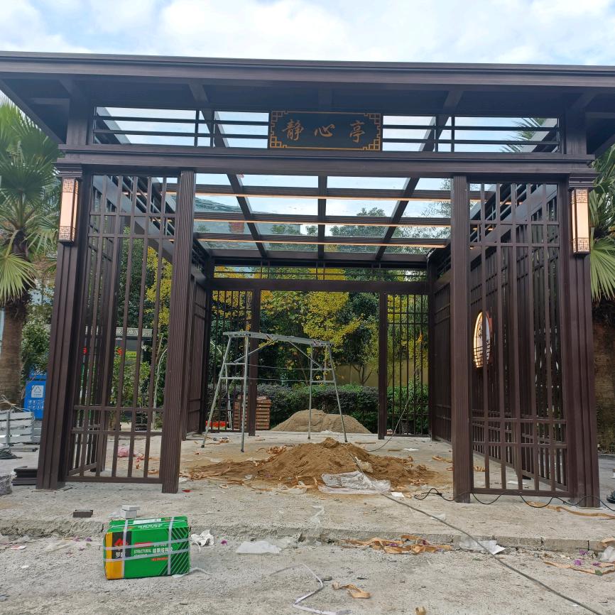 A苏浙皖  定制铝合金 凉亭 车棚 雨棚