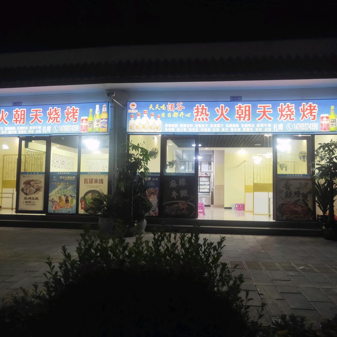 镇沅热火朝天烧烤店
