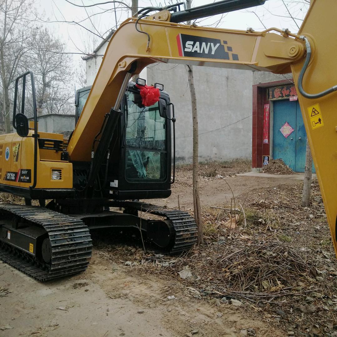 俊鹏挖机  炮锤打夯 建筑垃圾粉碎