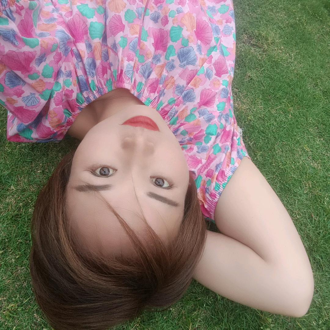青色发尾