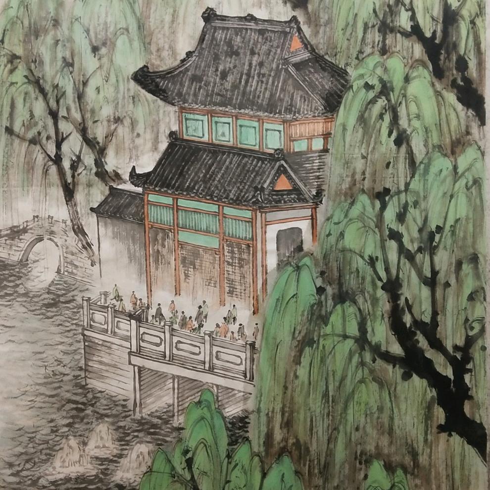 杜恩华国画山水（每早8点20直播）