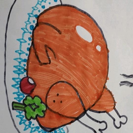 晒太阳的小猪🐷