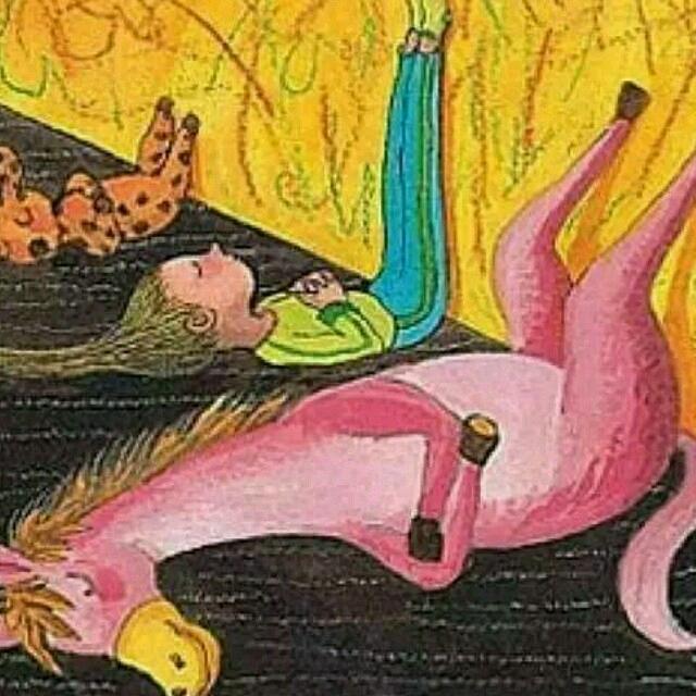 一棵斑斓色的树