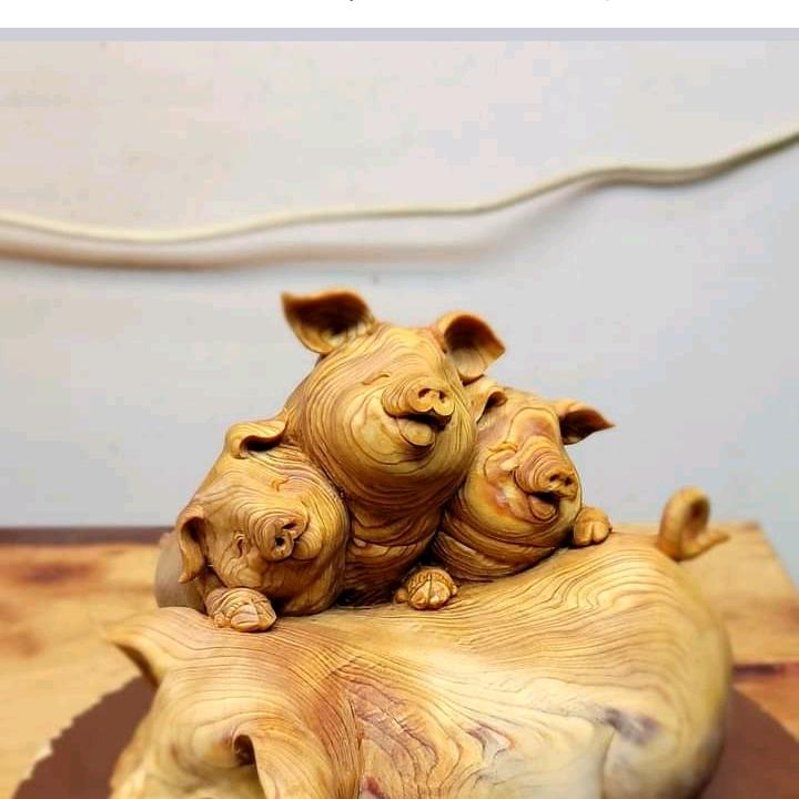 木雕生活馆（台湾桧木）