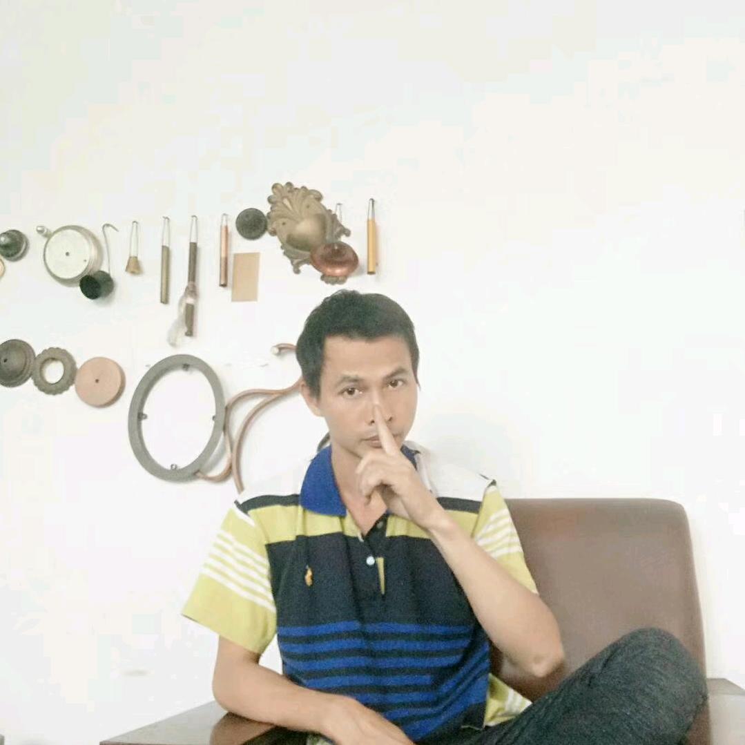 铜染色贴金铂仿古喷涂加工