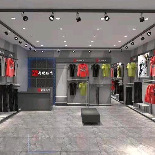 富康小区对面运动品牌折扣店