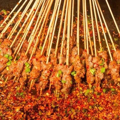常德烈火牛肉烧烤店