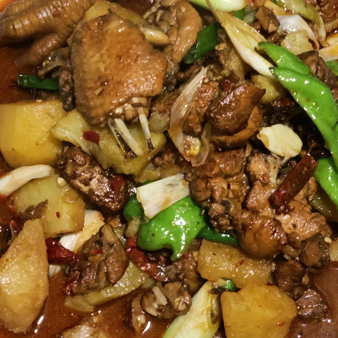 独山子红太阳大盘鸡