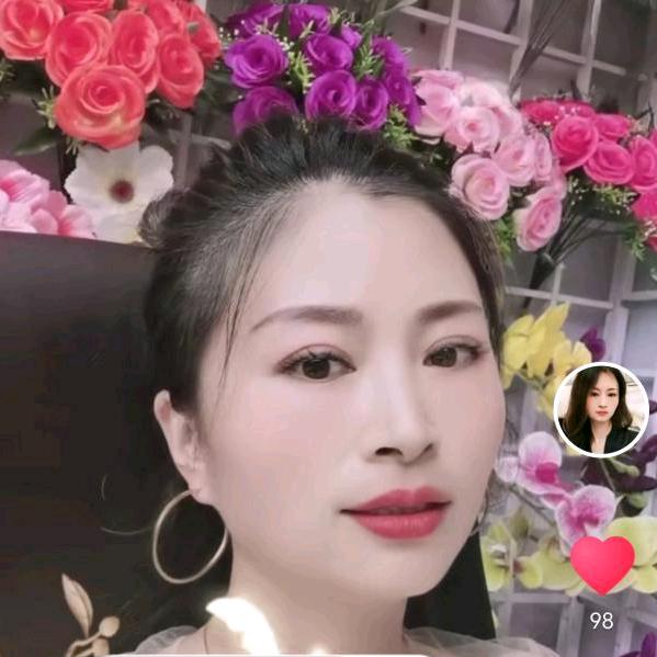 春秋仿真花“吴秋莲”