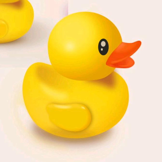 不会游泳的小黄鸭