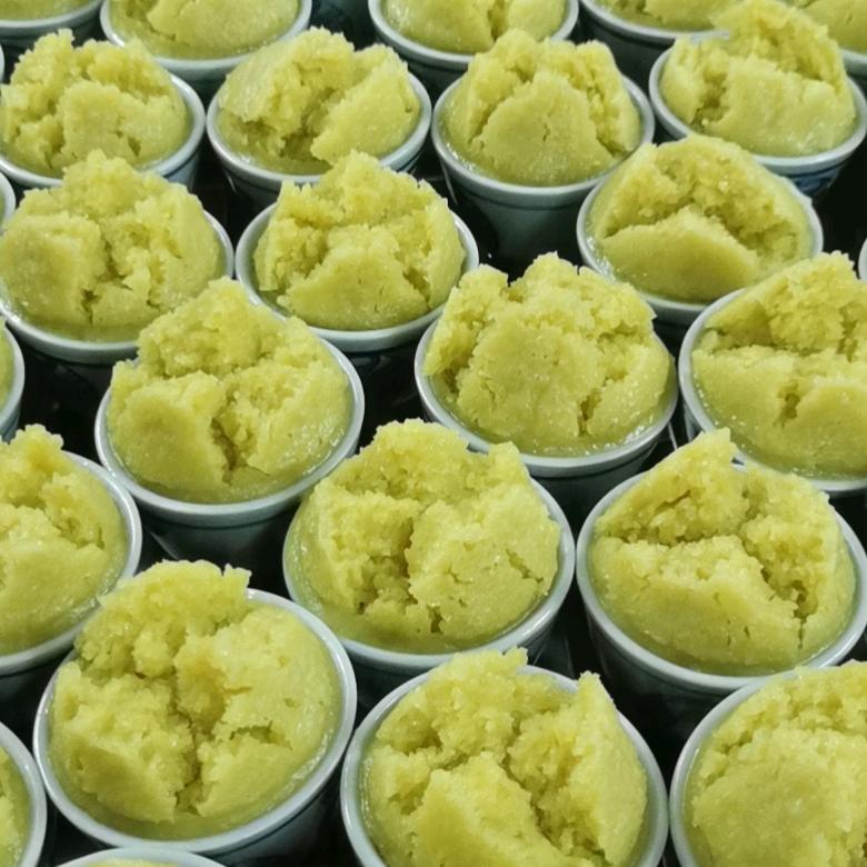 四季旺客家美食：黄栀子白糖窖粄