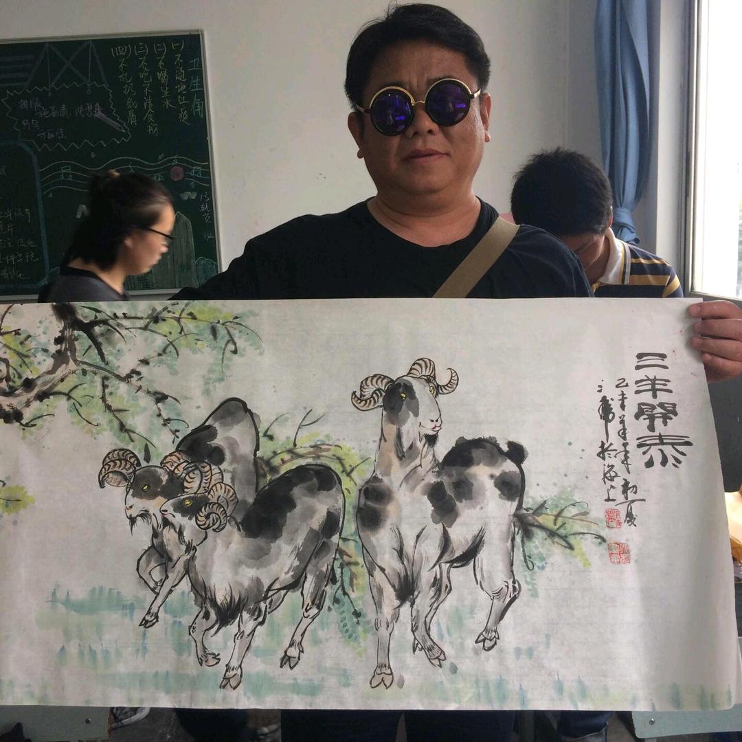 上海云禅书画院刘小虎，招生，订画