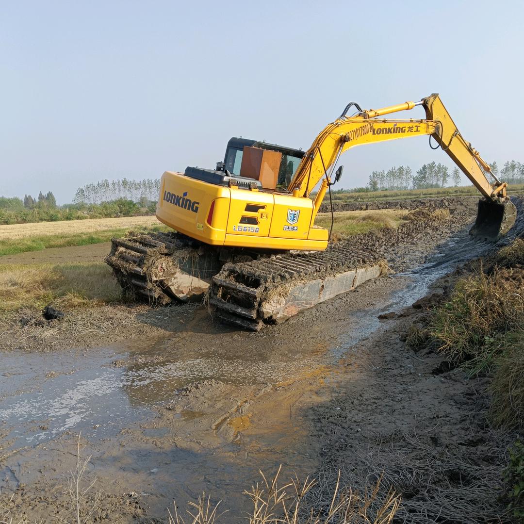大中小水陆两用挖掘机租赁