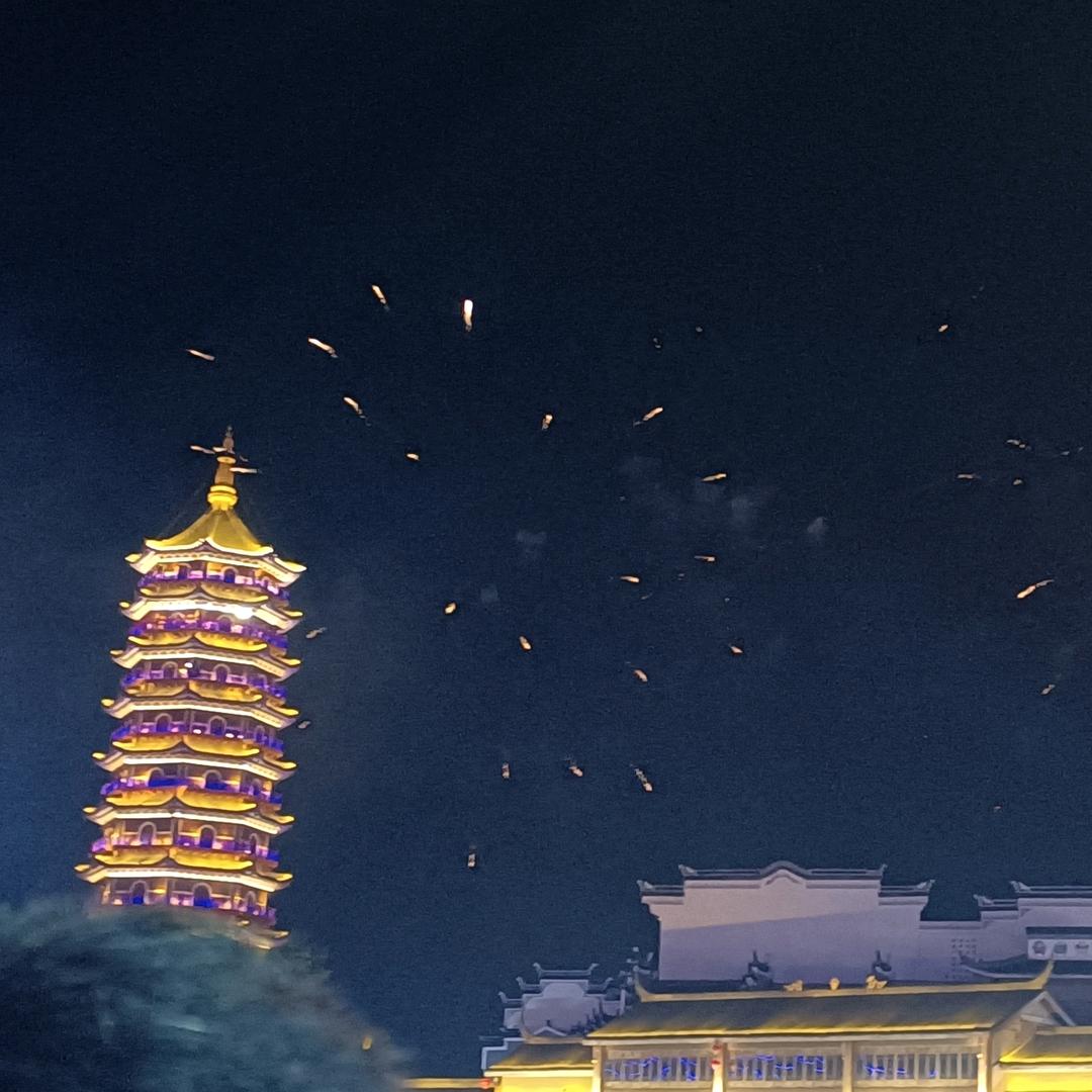 倚楼看风雨