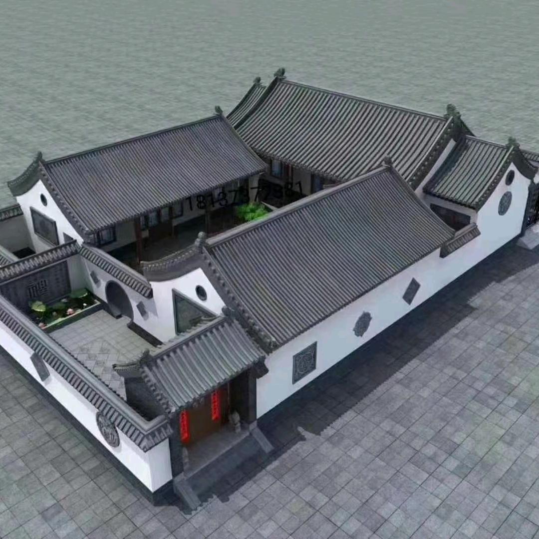 古隆古建青砖青瓦