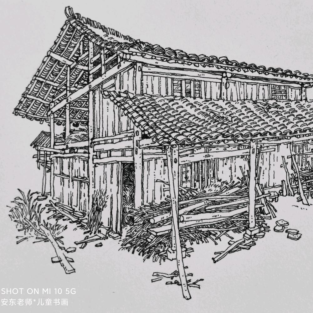 安东钢笔画（课程已上架）