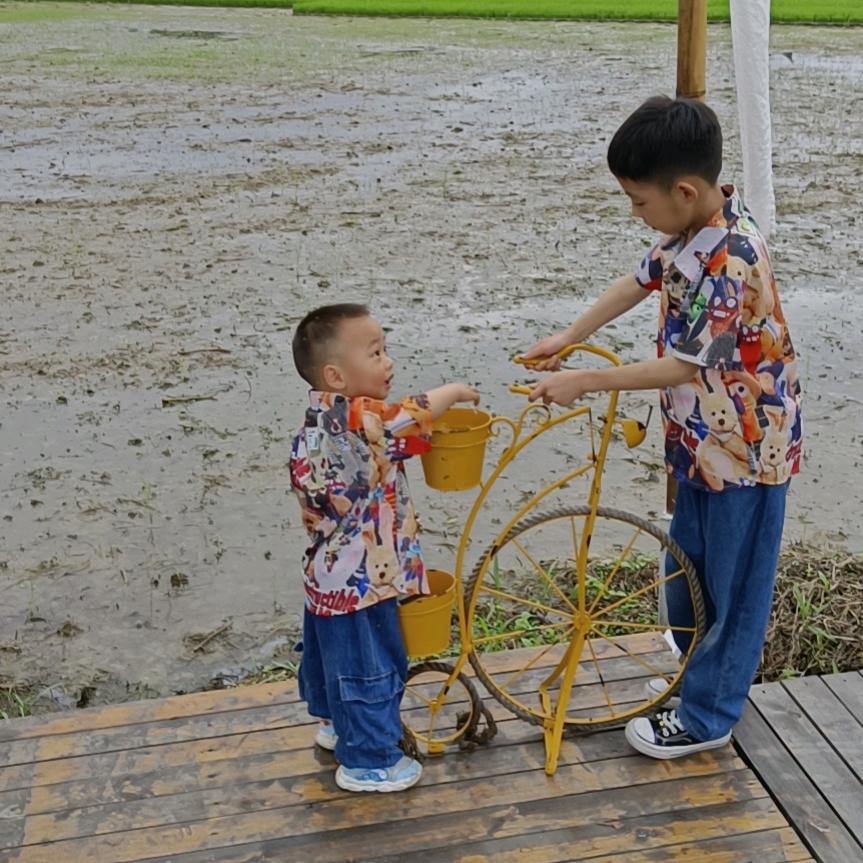 两个孩子的妈妈