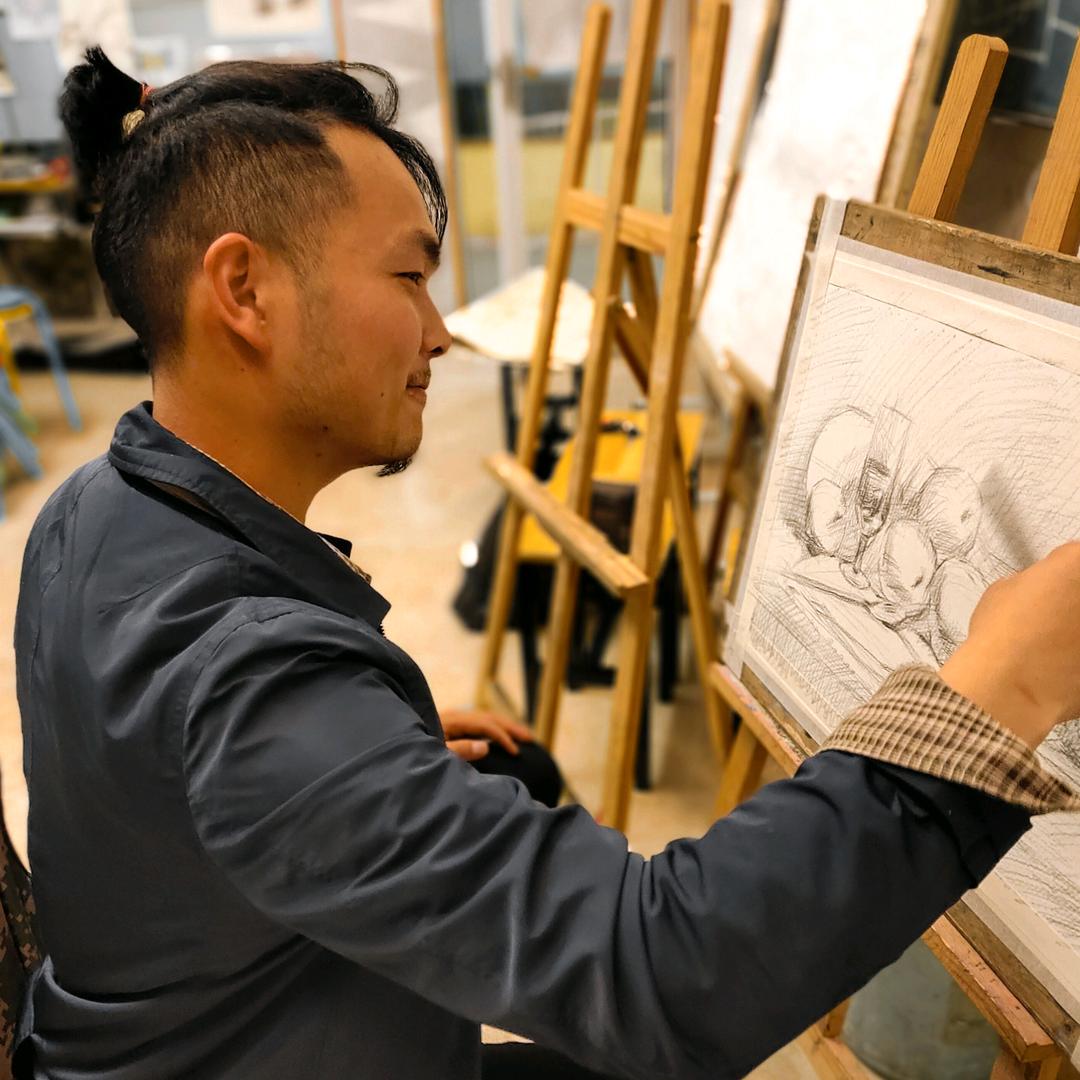 壹创意美术馆胡子哥