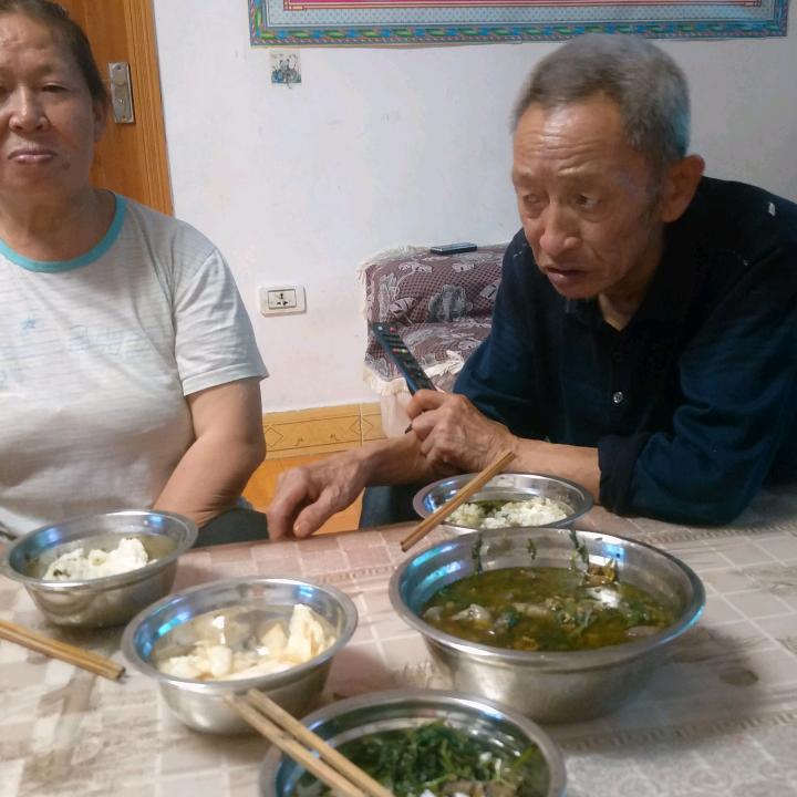 大山上的农民