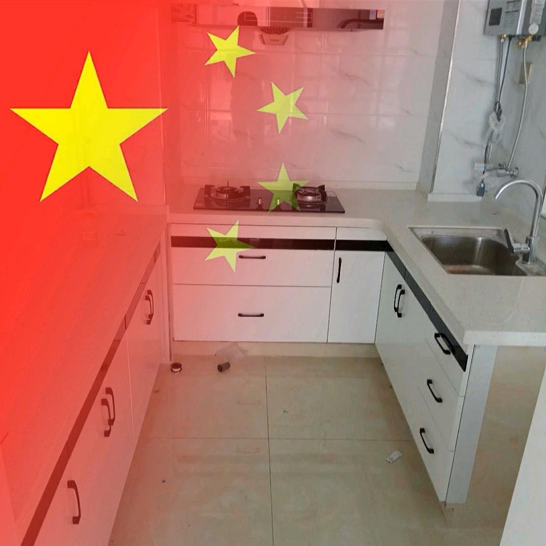 铺砖瓷砖灶台小白师傅