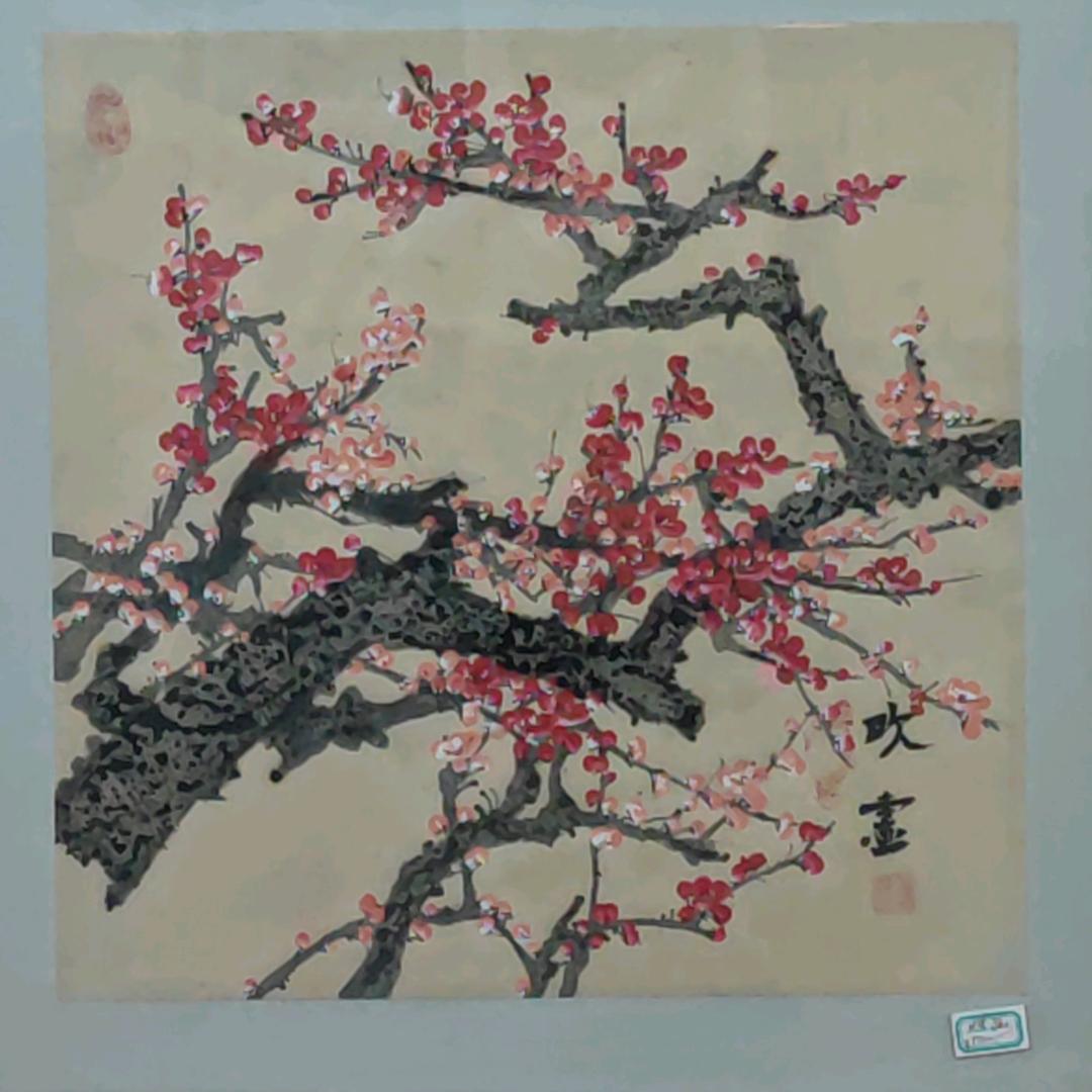 中华一绝，吹画艺术。