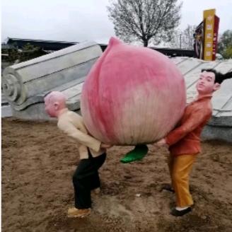 甘肃秦安水蜜桃