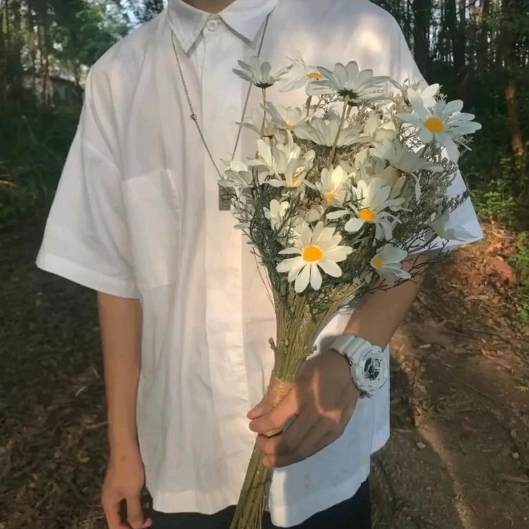 把花给你带来了