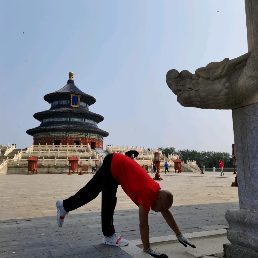 天坛爬行第一人