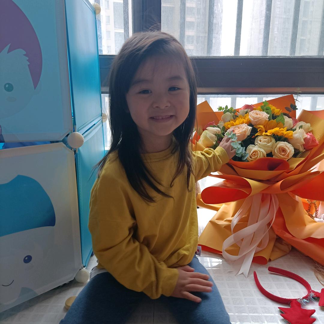 卖花小姐姐