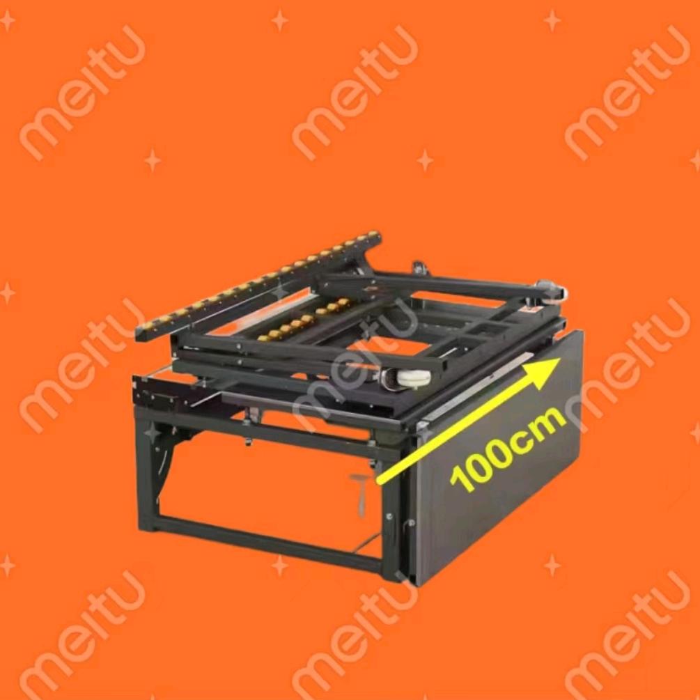 丫头发财子母锯封边机