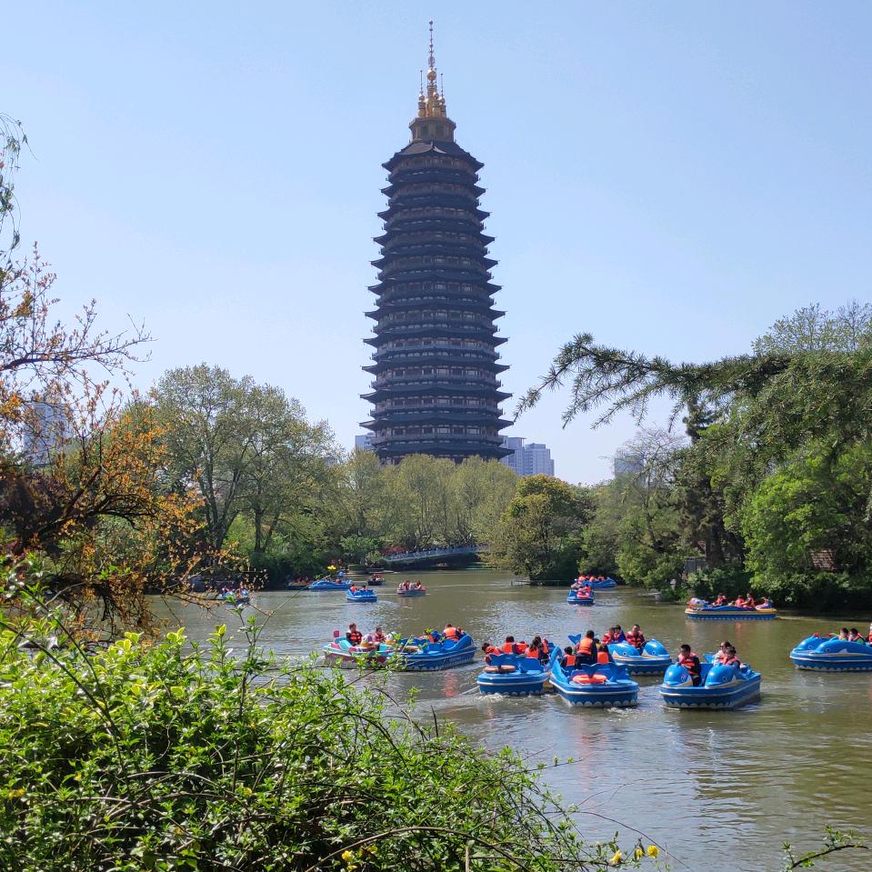 阳光明媚 ！