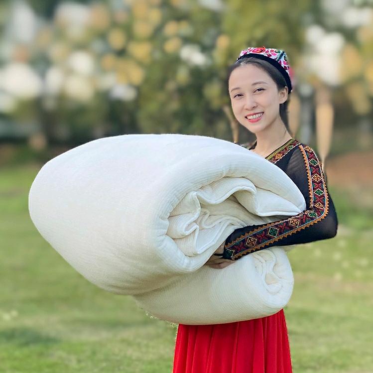 松果臻品新疆棉花被工厂